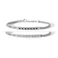 Bracciale Comete Uomo Tennis Reverse in Argento Zirconia UBR895 - UBR895